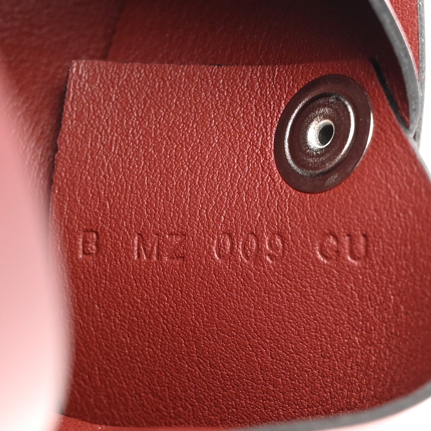 Hermes Box Calvi Card Case Rouge H 7 of 8
