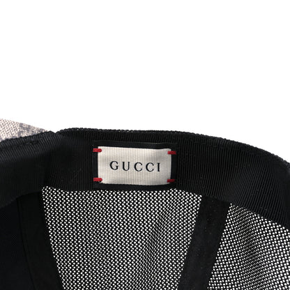 Gucci GG Supreme Monogram Fake/Not Baseball Hat 59 Beige Black 7 of 8