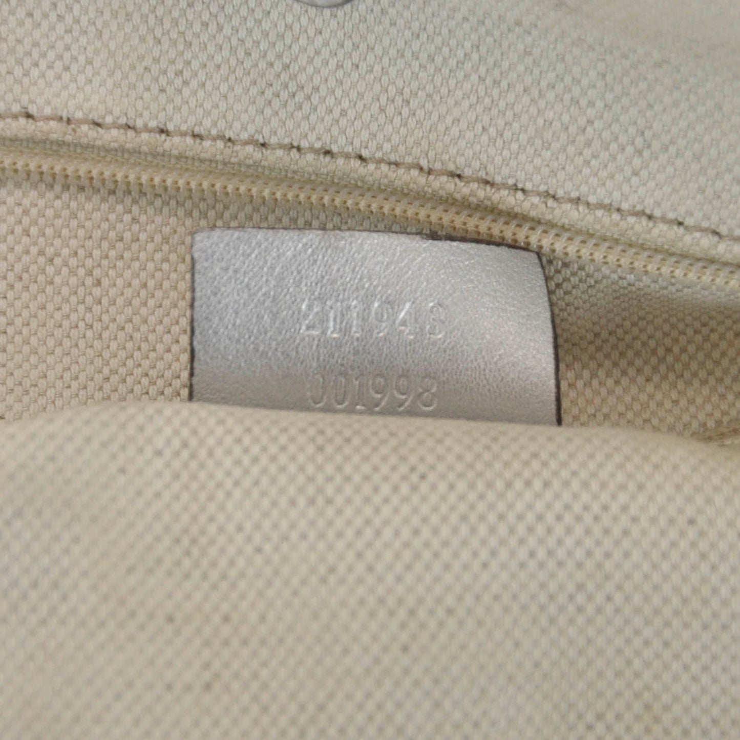 Guccissima Large Sukey Silver