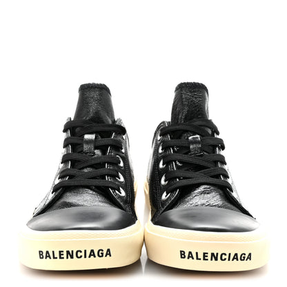 Balenciaga Agneau Arena Womens Paris Low Top Sneakers 38 Black 3 of 8