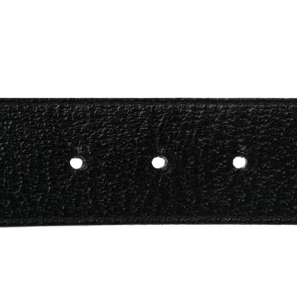 Gucci Textured Calfskin Double G 40mm Belt 95 38 Black 4 of 6