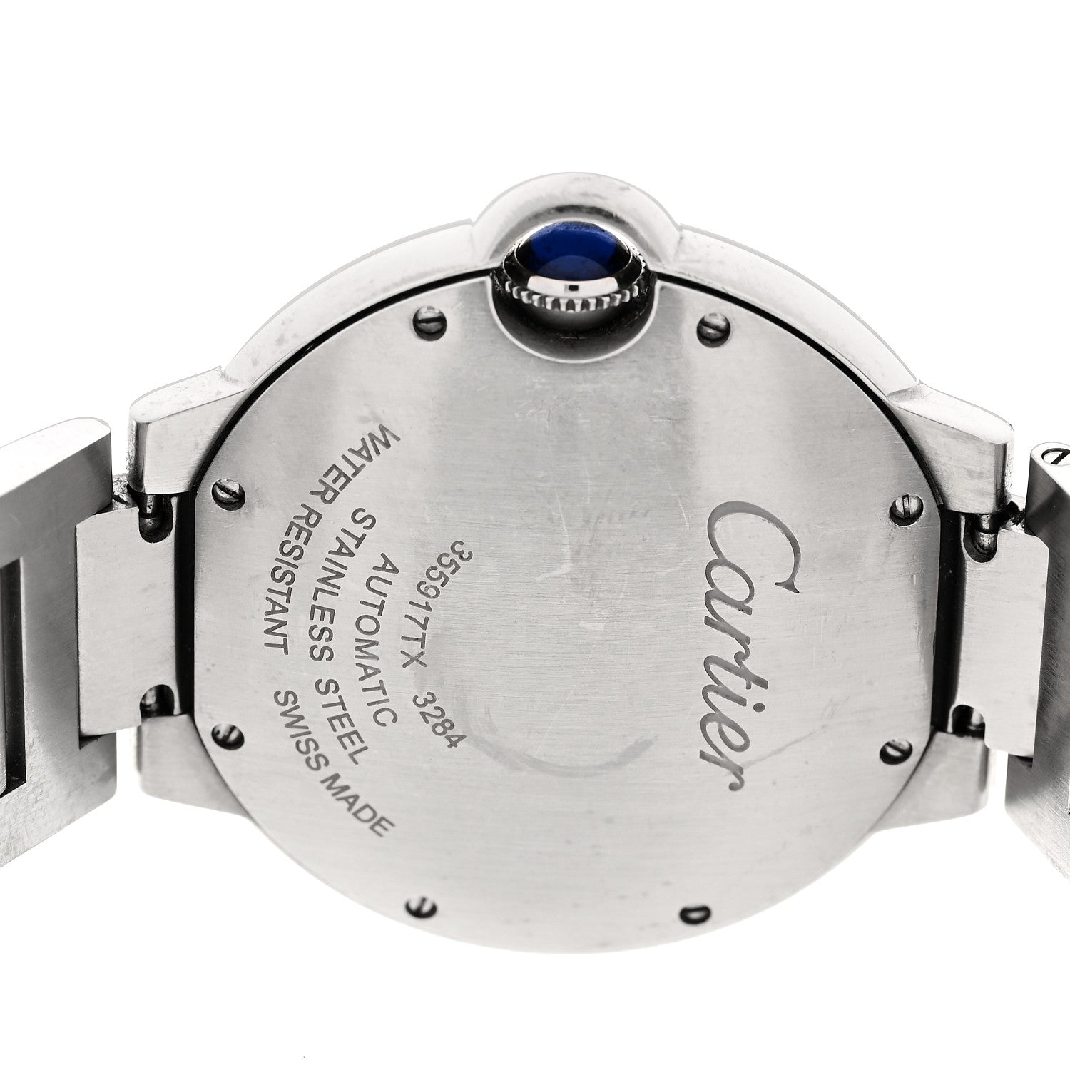 Cartier Stainless Steel 36mm Ballon Bleu De Cartier Automatic Watch 4 of 4