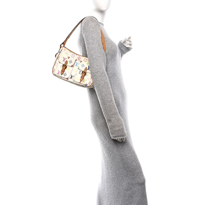 Louis Vuitton Monogram Multicolor Lodge PM White 2 of 10