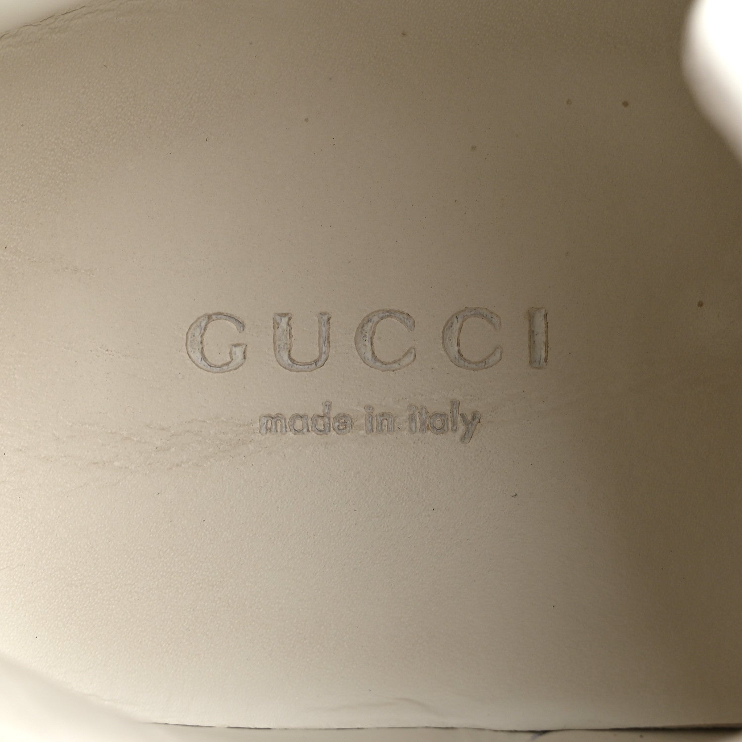 Gucci Calfskin Ayers Bee Embroidered Womens Ace Sneakers 36 White Green 10 of 10