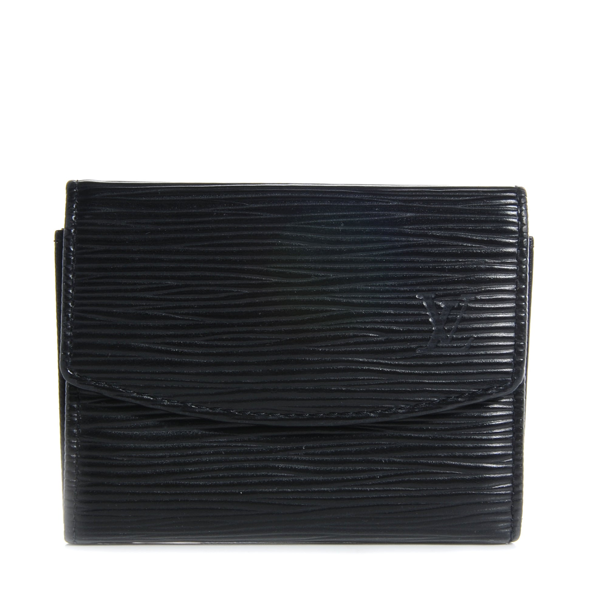 Louis Vuitton Epi Porte-Monnaie Simple Coin Purse Black 1 of 7