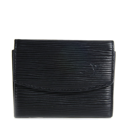 Louis Vuitton Epi Porte-Monnaie Simple Coin Purse Black 1 of 7
