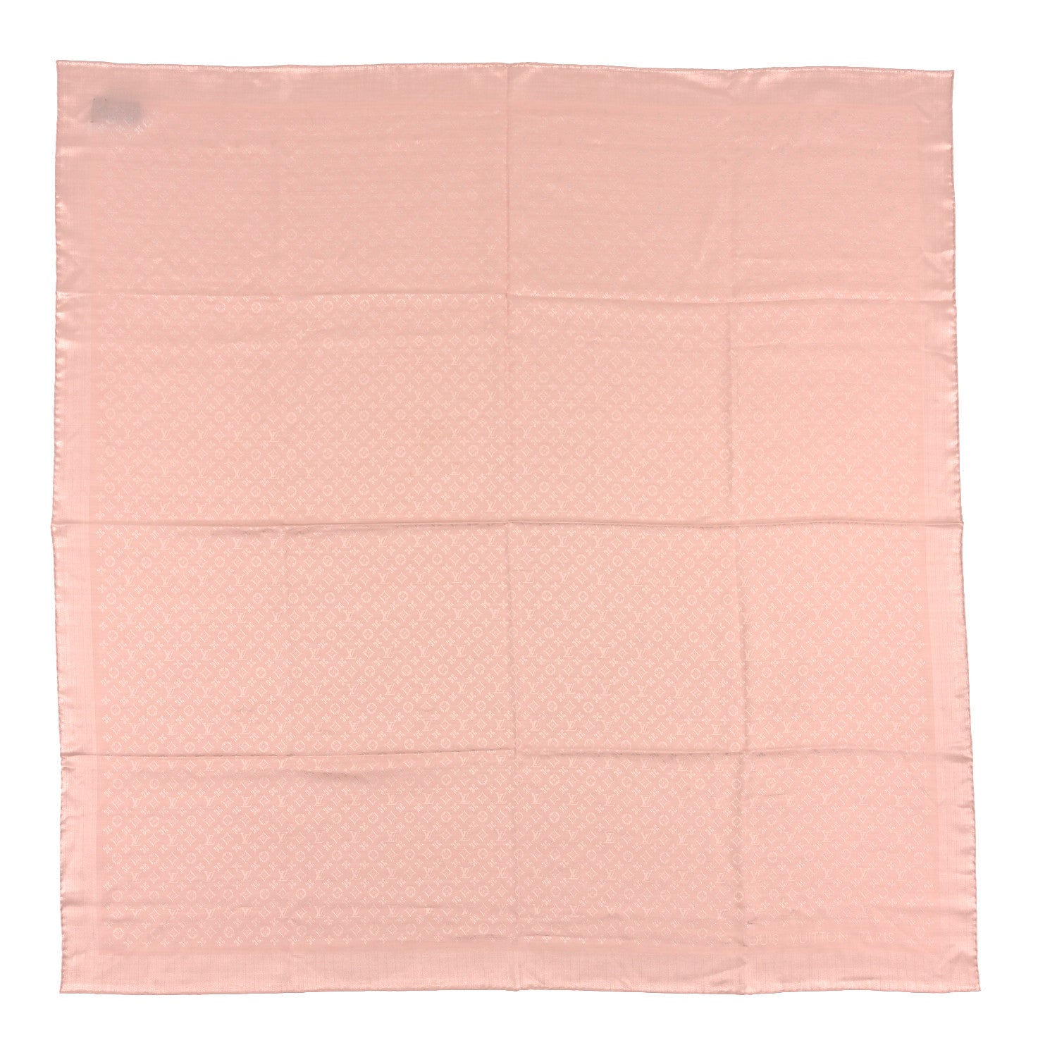 Louis Vuitton Silk Monogram Evermore Shawl Rose Poudre 1 of 3