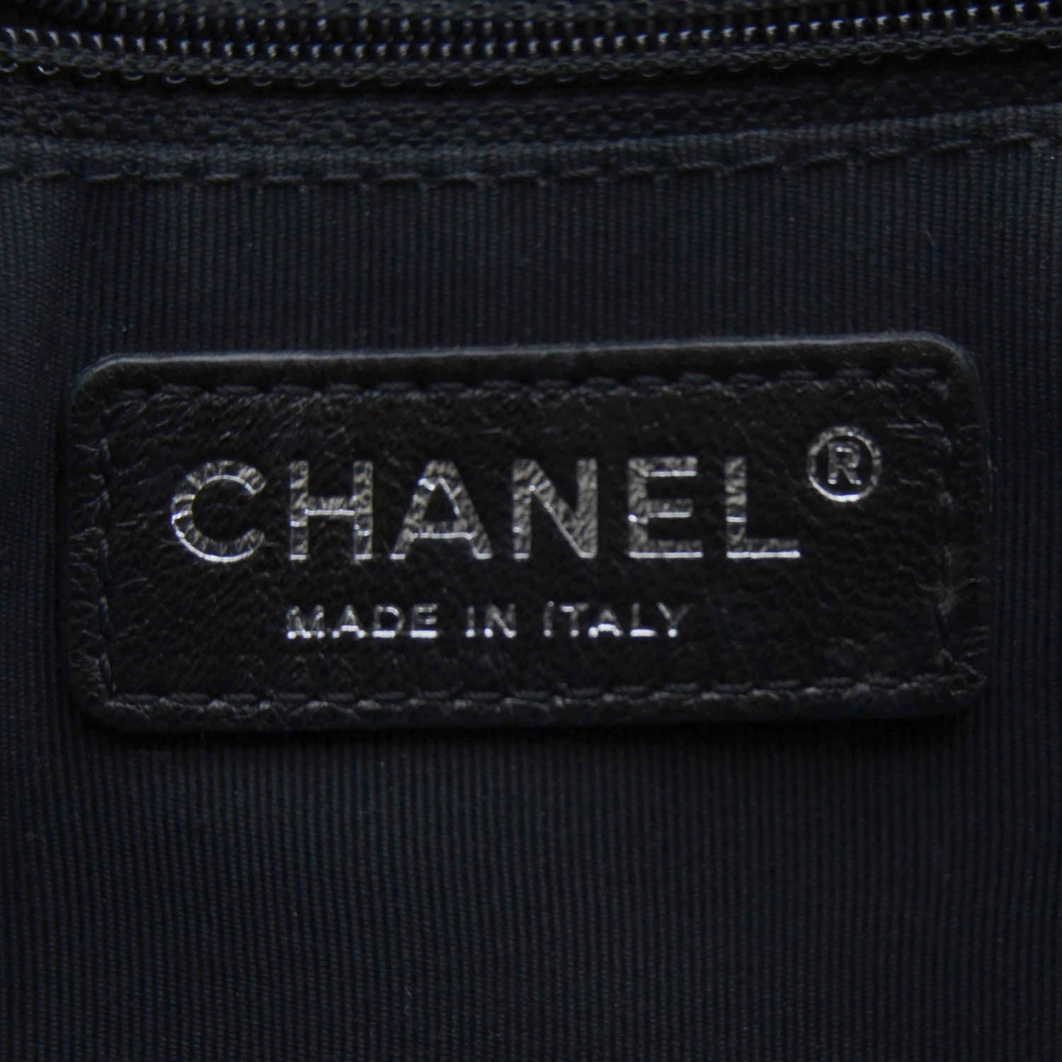 Chanel Patent Grand Shopping Tote GST Black 8 of 13