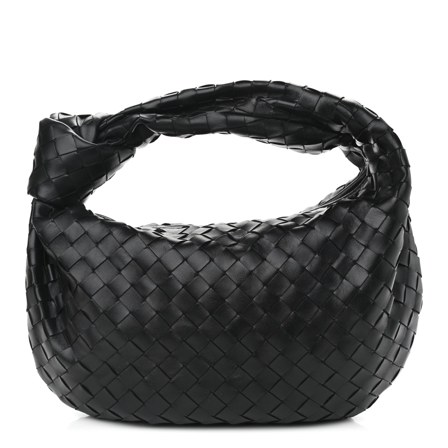 Bottega Veneta Nappa Intrecciato Teen Jodie Hobo Black 1 of 10