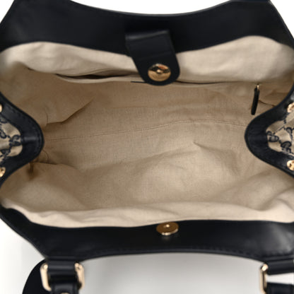 Gucci Monogram Medium Sukey Tote Navy 5 of 11