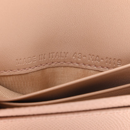 Christian Dior Grained Calfskin Saddle Card Holder Fard 7 of 7