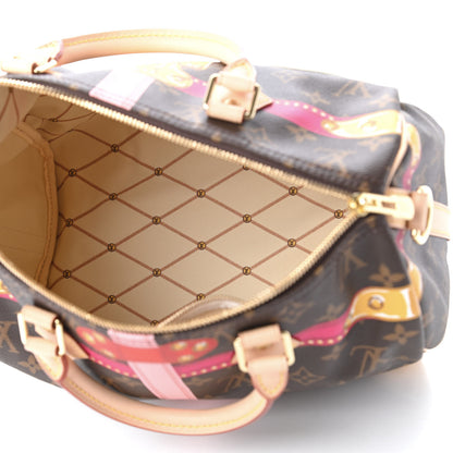 Louis Vuitton Monogram Summer Trunks Speedy Bandouliere 30 5 of 11