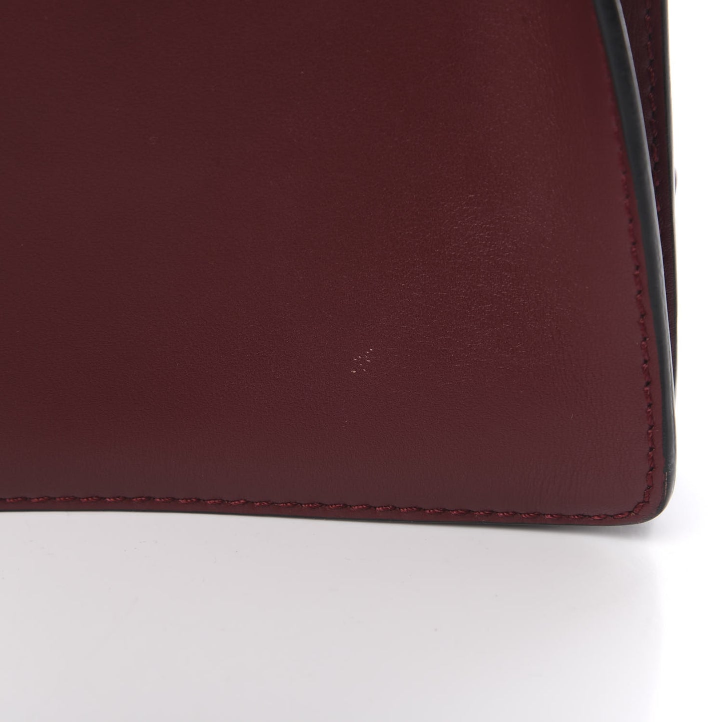 Calfskin Medium Hava Top Handle Bag Midnight Plum