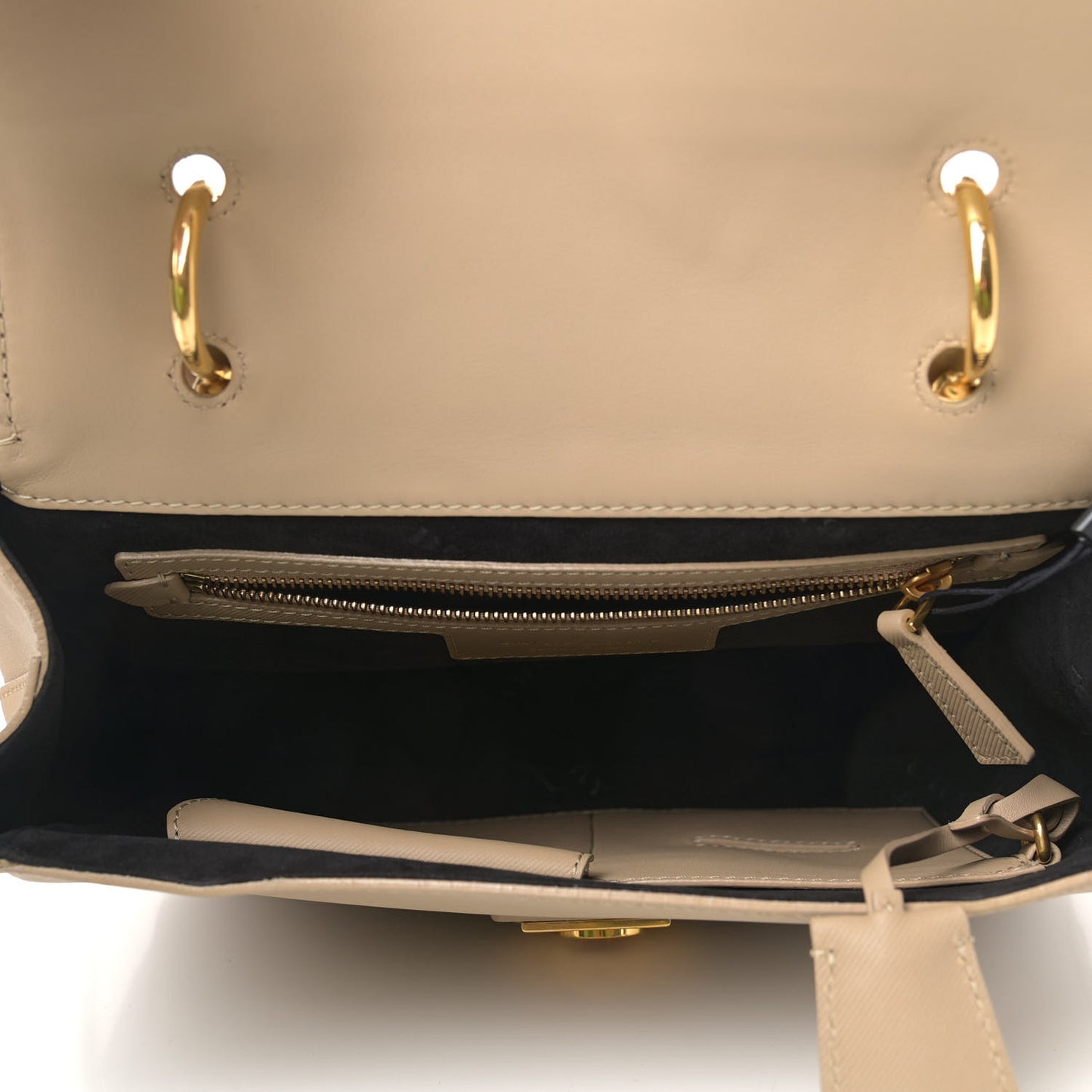Trench Calfskin Medium DK88 Top Handle Bag Honey