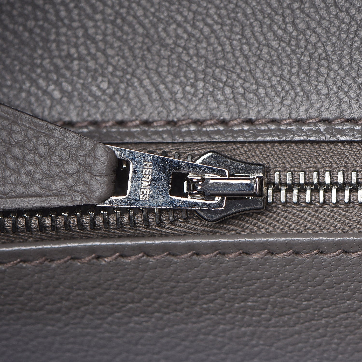 Hermes Togo Birkin 30 Etain 26 of 38