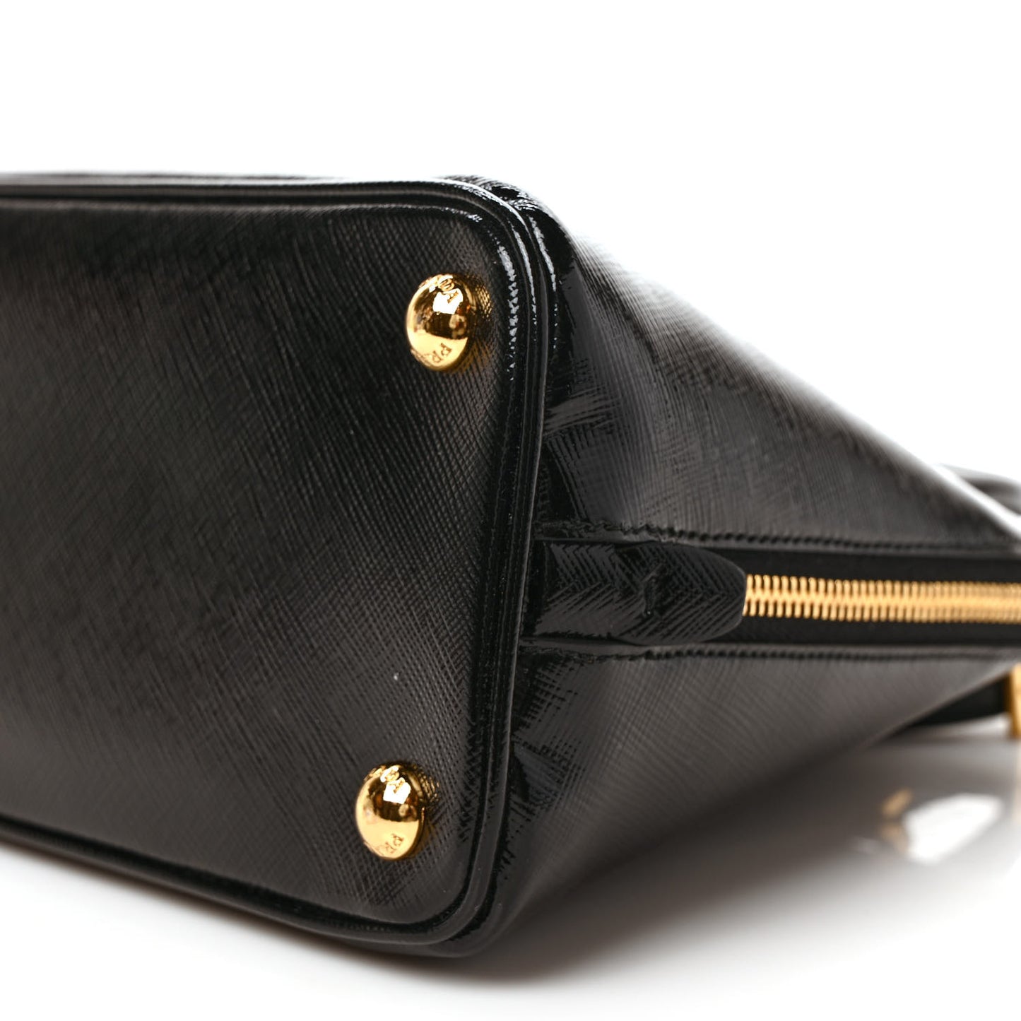Saffiano Vernice Small Promenade Tote Black