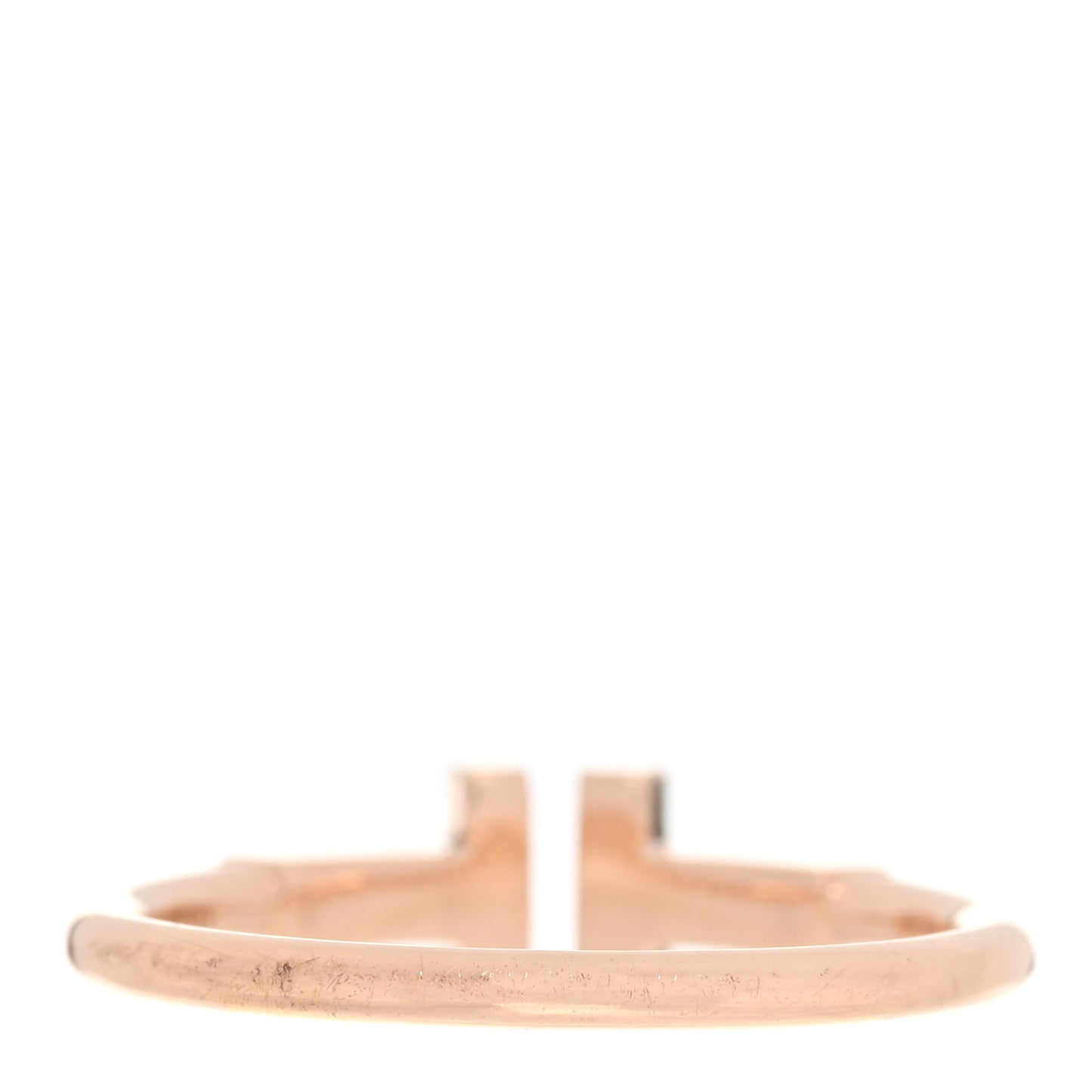 18K Rose Gold T Wire Ring 53 6.5