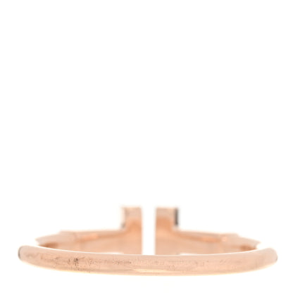 Tiffany 18K Rose Gold T Wire Ring 53 6.5 3 of 4