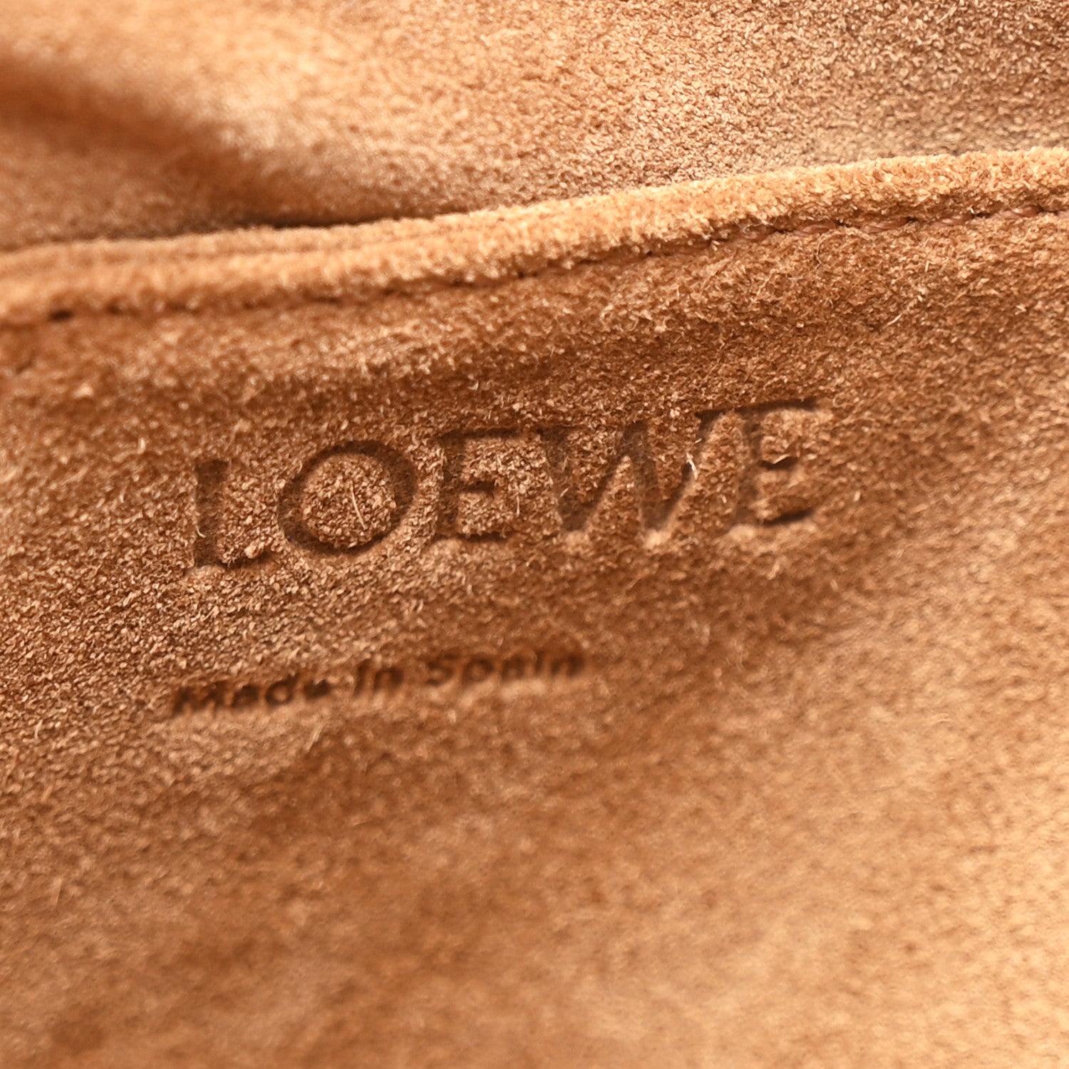 Loewe Grained Calfskin Small Missy Bag Sand 6 of 10