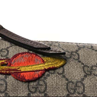 Gucci Soft GG Supreme Monogram Courrier Web Medium Flat Messenger Bag Beige New Acero Multicolor 13 of 15
