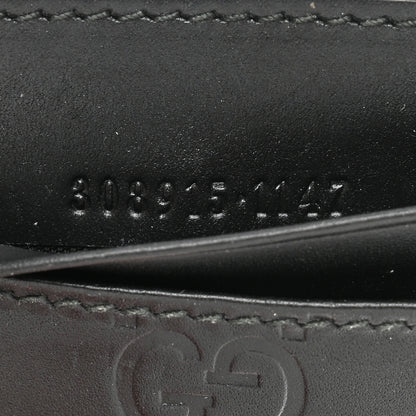 Gucci Microguccissima Card Holder Money Clip Black 5 of 6