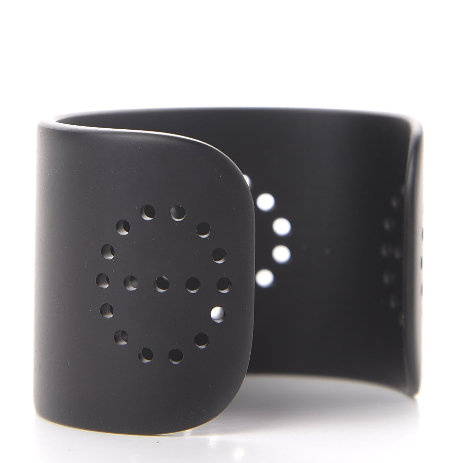 Hermes Aluminium Evelyne Sunset Cuff Bracelet T3 Black 2 of 4