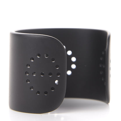 Hermes Aluminium Evelyne Sunset Cuff Bracelet T3 Black 2 of 4