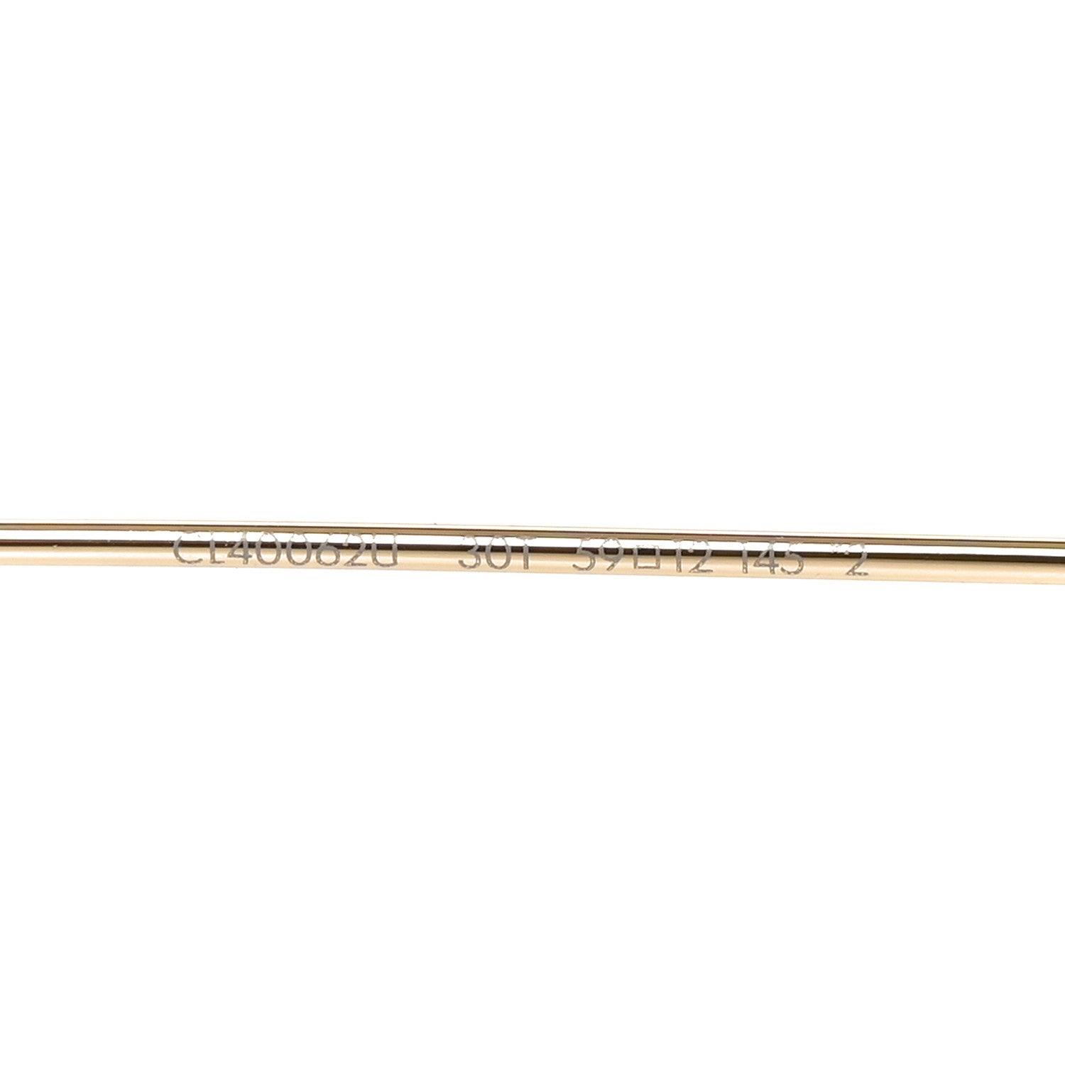Celine Aviator Sunglasses CL 40062U Gold 6 of 7