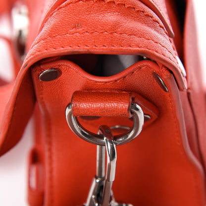 Proenza Schouler Lambskin PS1 Mini Pouch Messenger Bag Deep Coral 12 of 12