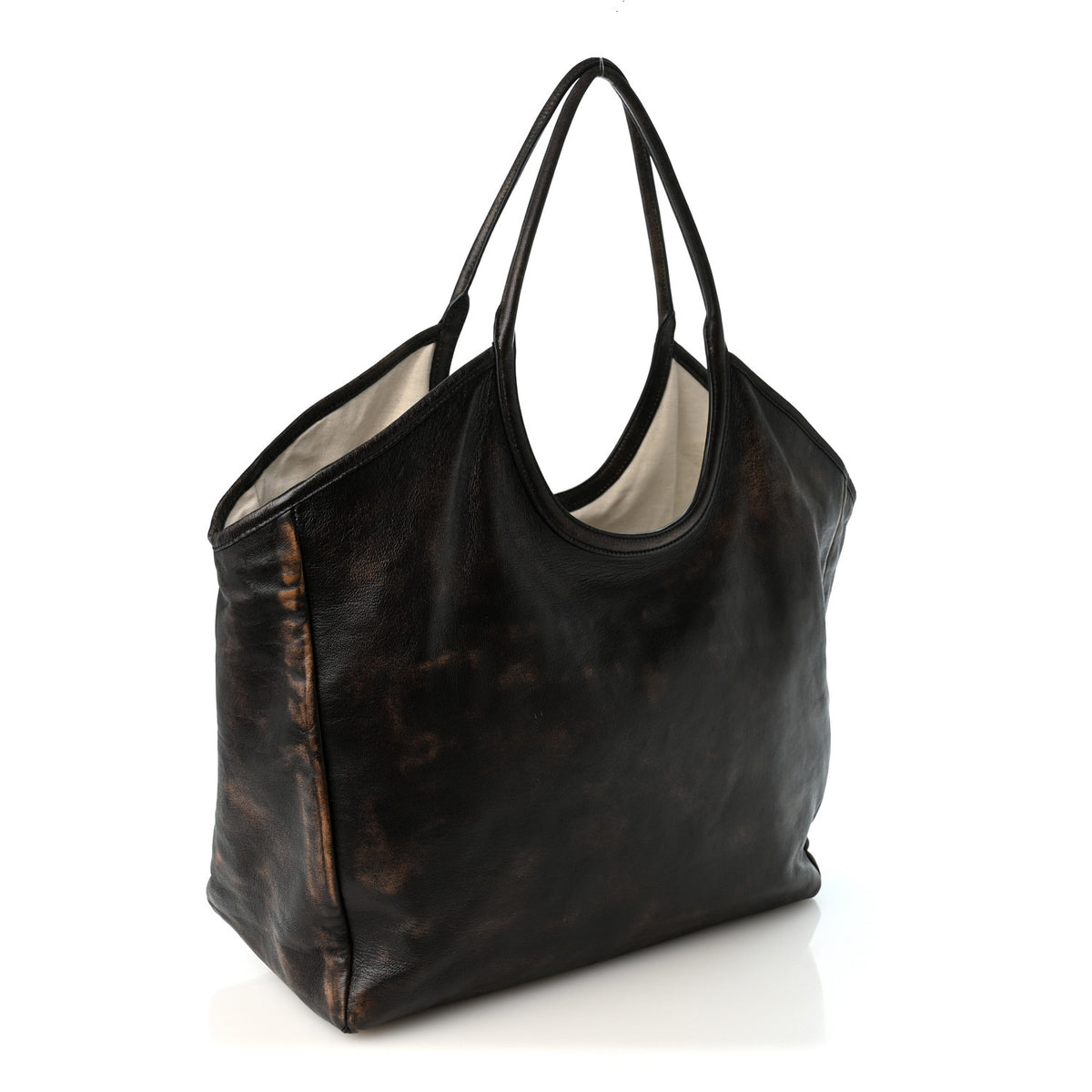 Miu Miu Nappa Large Ivy Tote Bag Coffee 3 of 11