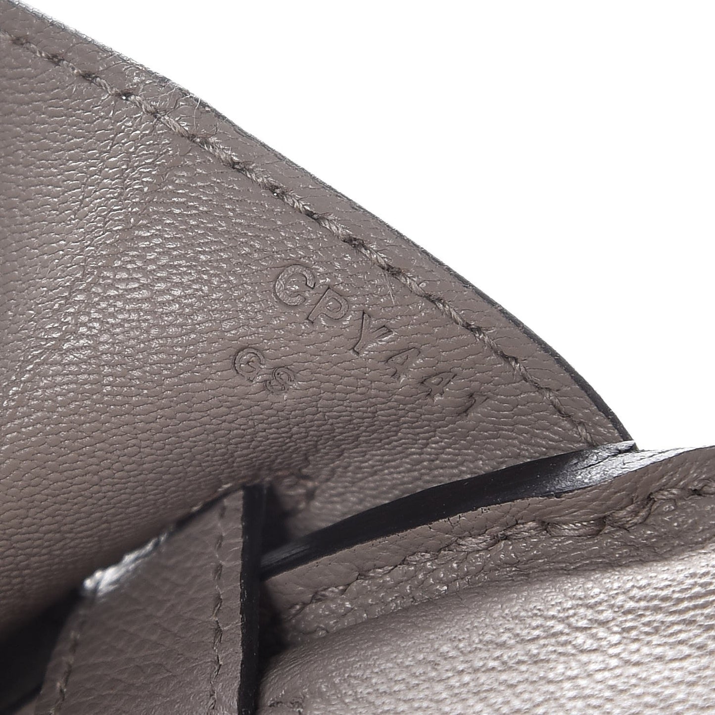 Epsom Birkin 30 Gris Asphalte