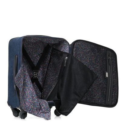 Chanel Denim Quilted Coco Cuba Charms Trolley 9 of 20