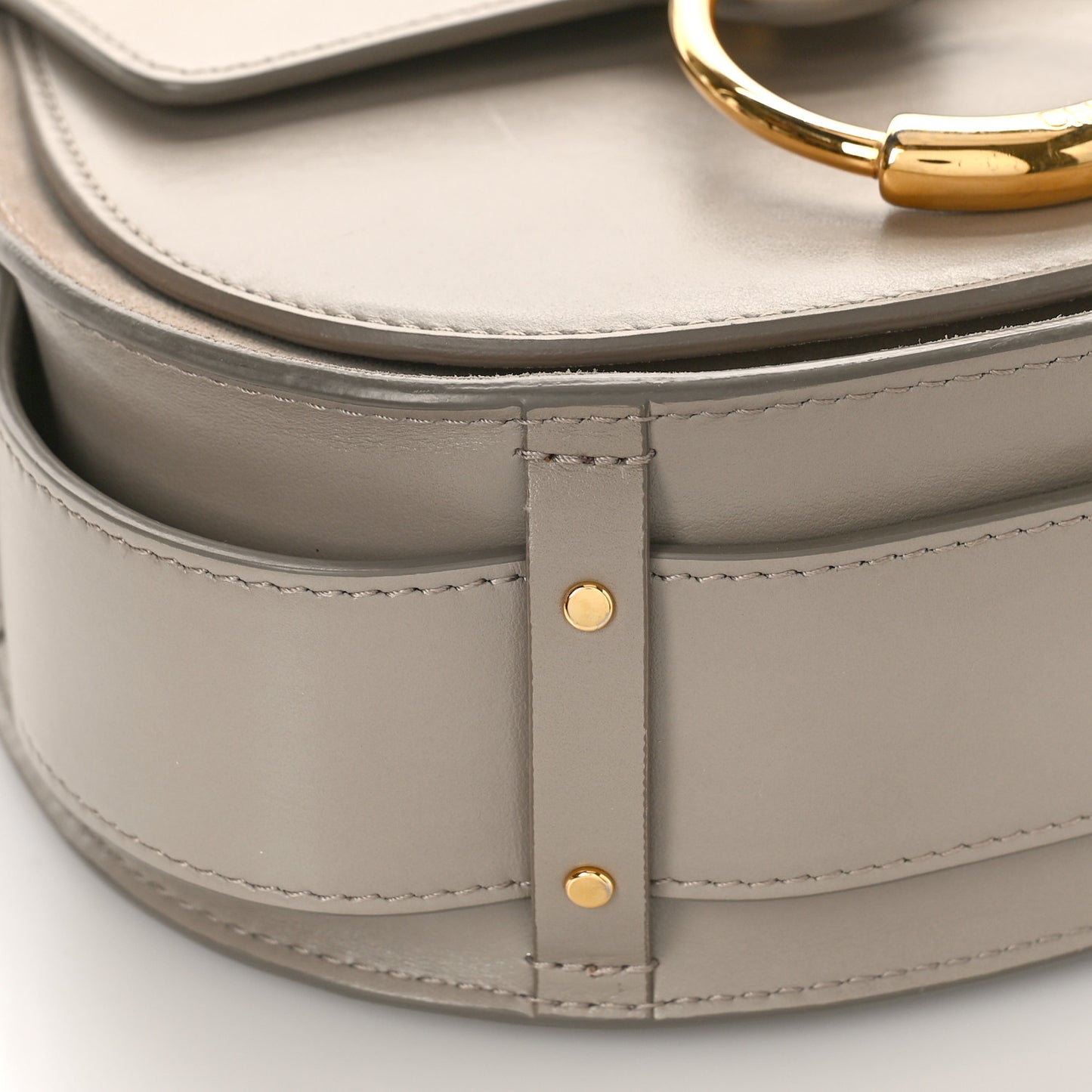 Calfskin Small Tess Bag Motty Grey