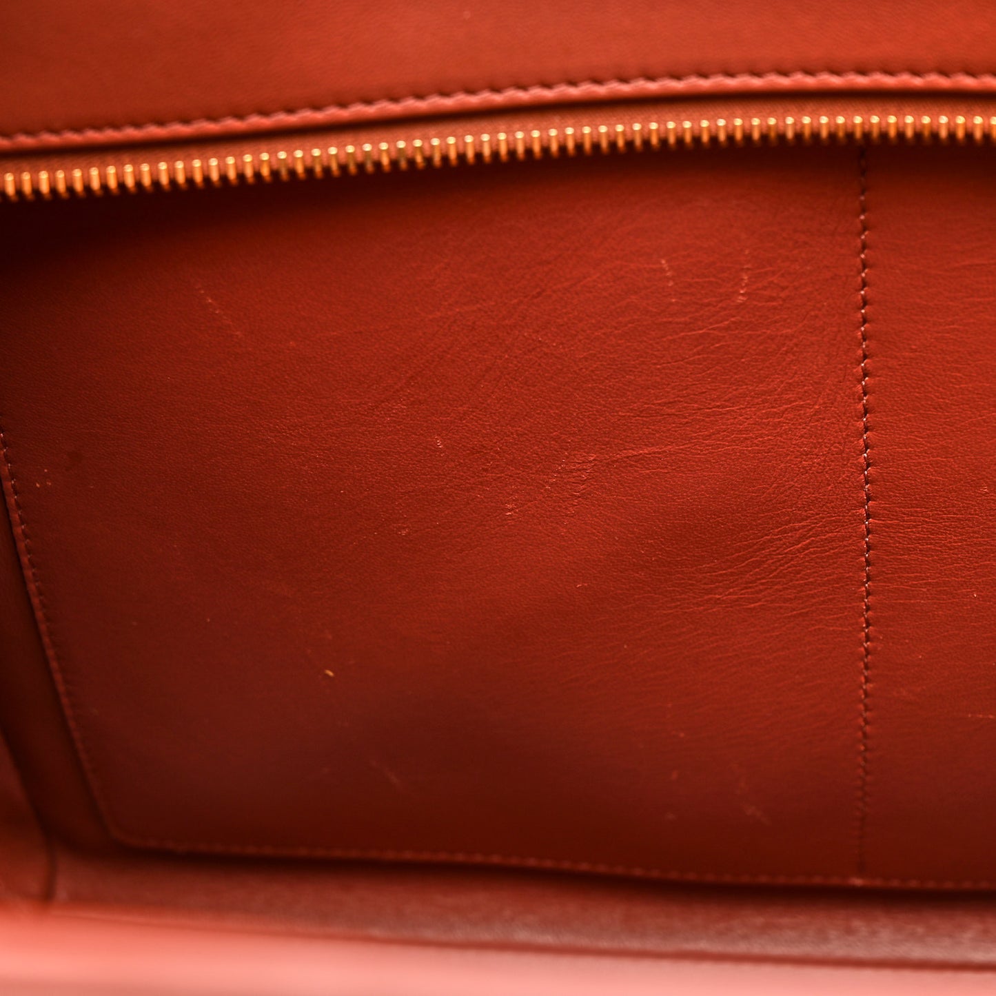 Nappa Large One Stud Handbag Gingerbread