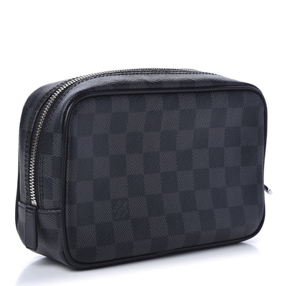Louis Vuitton Damier Graphite Toilet Pouch PM 3 of 8