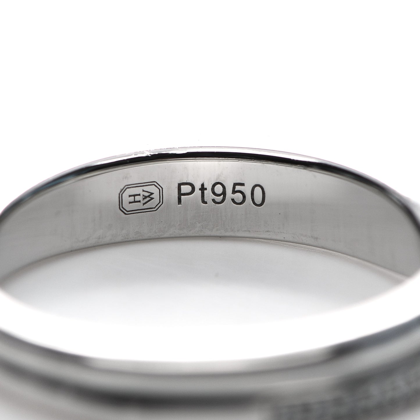 Platinum Diamond Tryst Single Row Wedding Band Ring 47 4.25