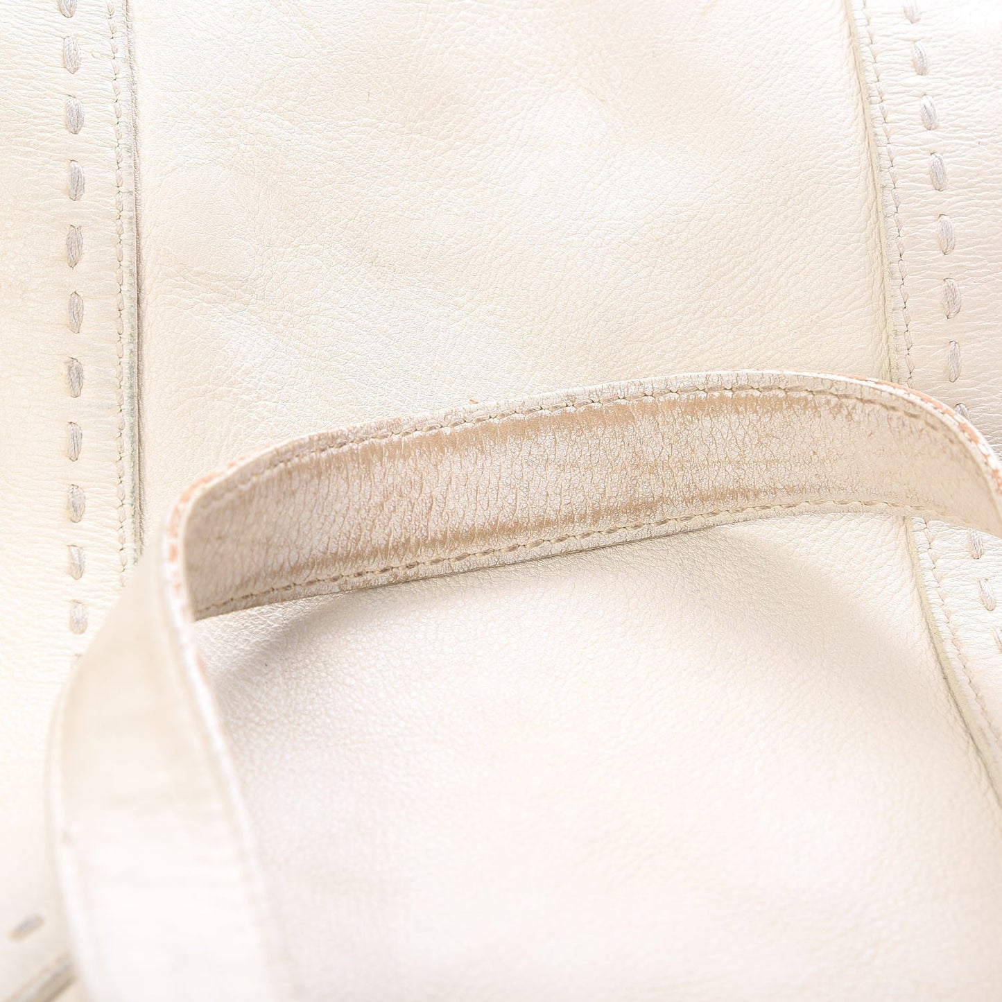 Calfskin Oversized Muse White