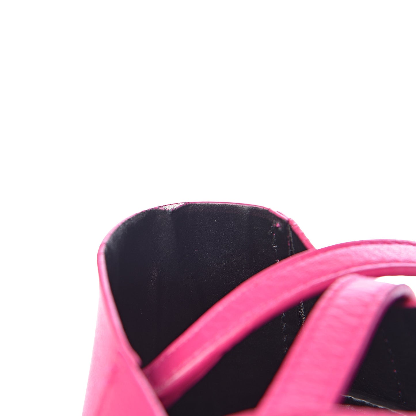 Calfskin XXS Everyday Tote Rose Magenta Black