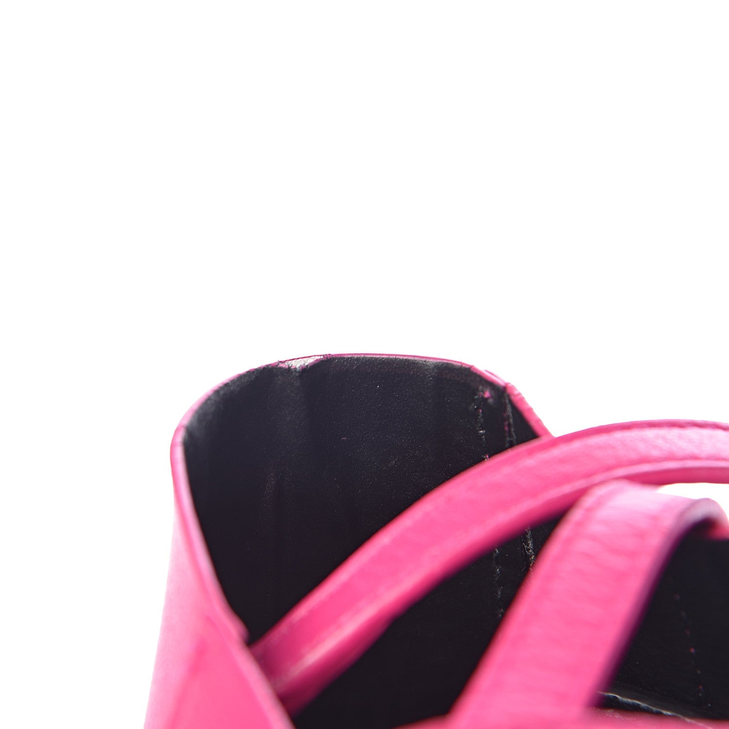 Balenciaga Calfskin XXS Everyday Tote Rose Magenta Black 10 of 12
