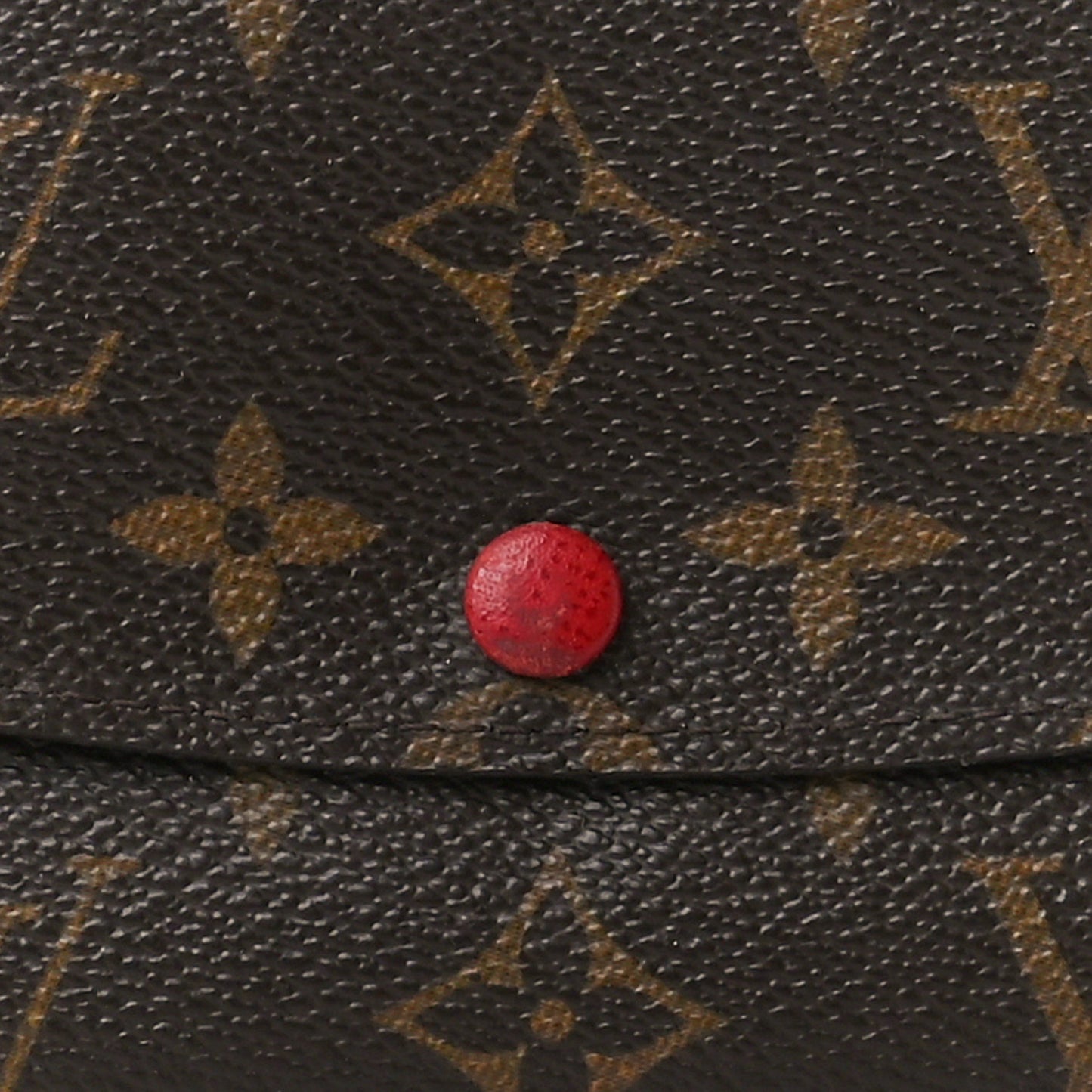 Monogram Emilie Wallet Rouge