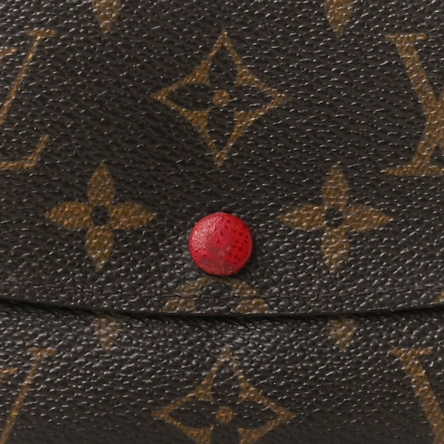 Louis Vuitton Monogram Emilie Wallet Rouge 10 of 12