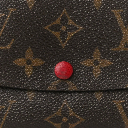 Louis Vuitton Monogram Emilie Wallet Rouge 10 of 12