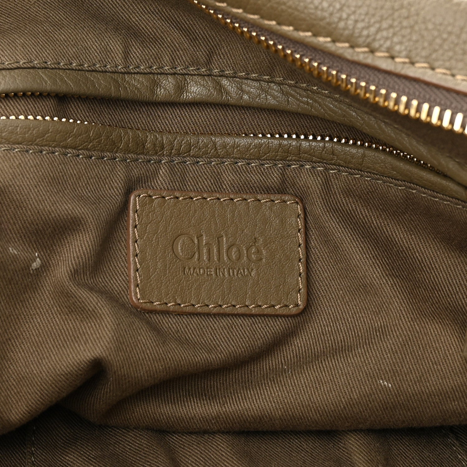 Chloe Calfskin Large Marcie Satchel Anchor Grey 6 of 13