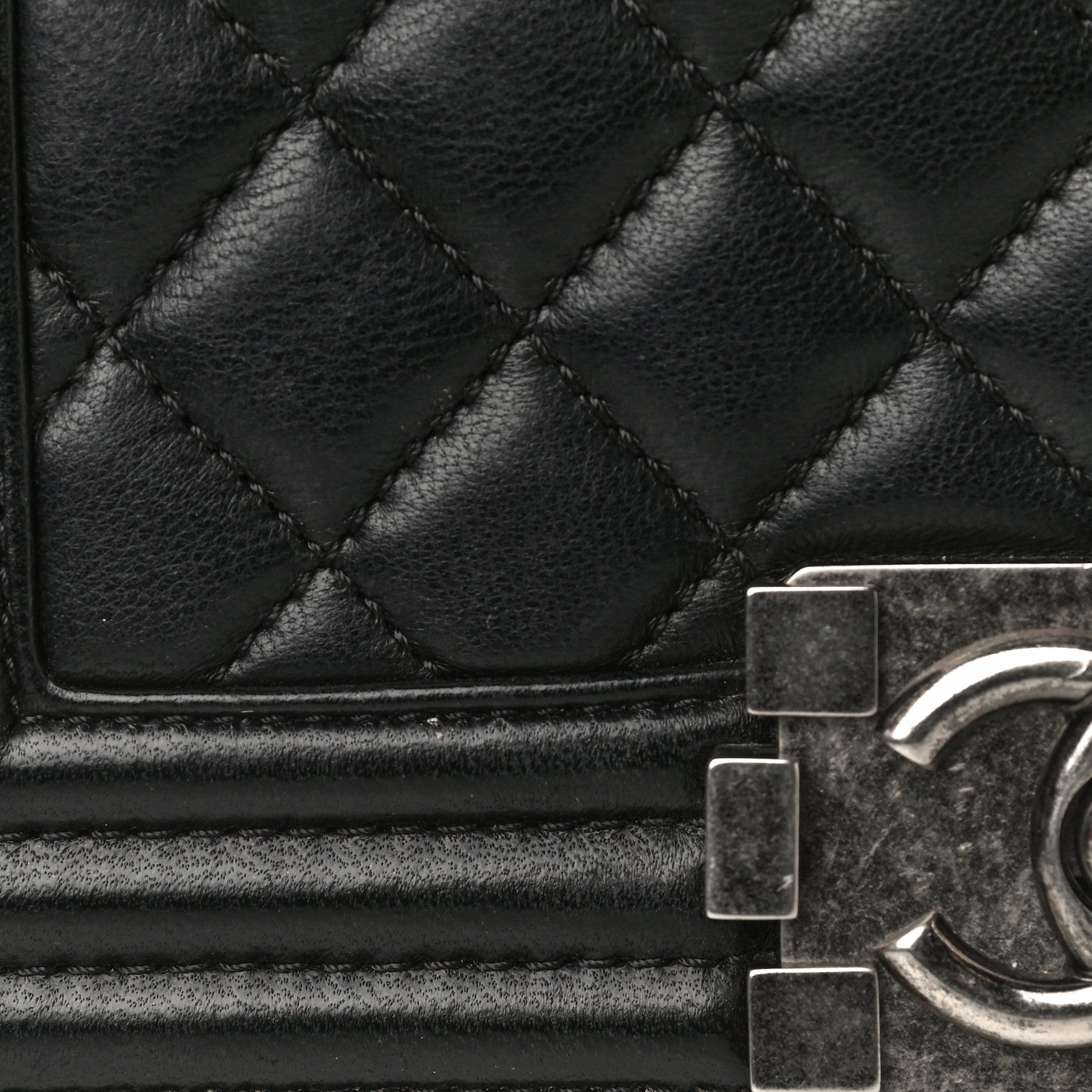 Chanel Lambskin Quilted Small Boy Flap Black 20 of 25