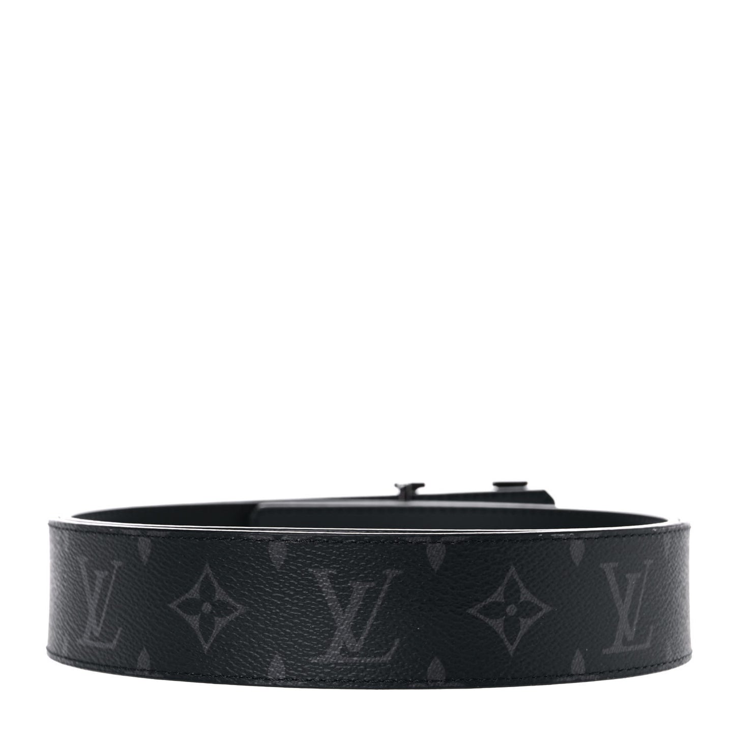 Monogram Eclipse Taigarama 40mm LV Initiales Reversible Belt 105 42 Black