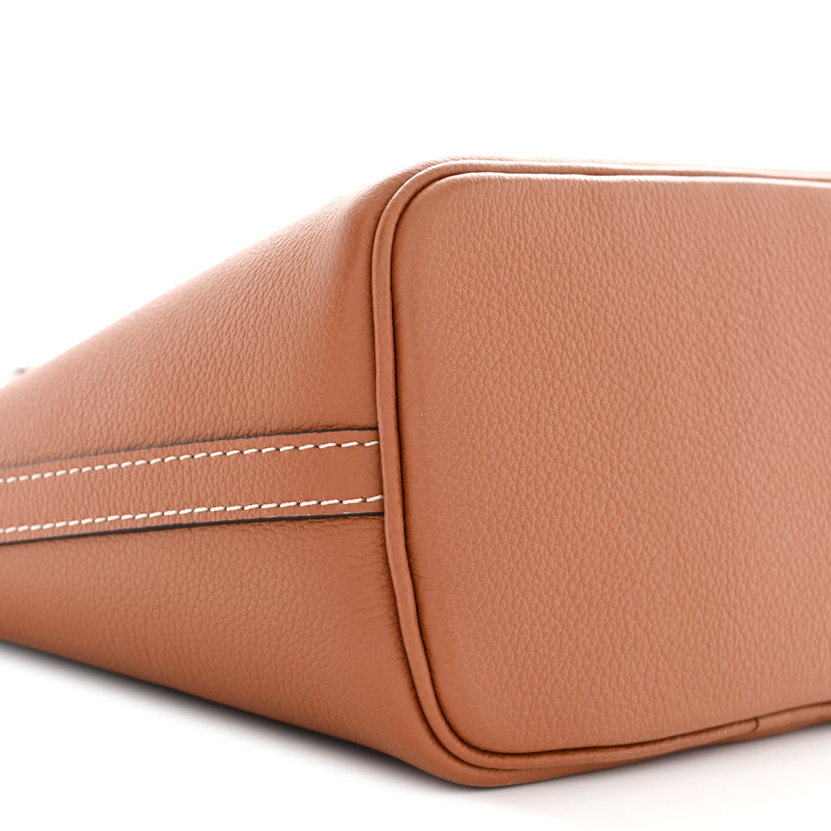 Louis Vuitton Calfskin Lock and Walk Bucket Cognac 8 of 10