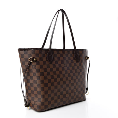 Louis Vuitton Damier Ebene Neverfull MM 3 of 9