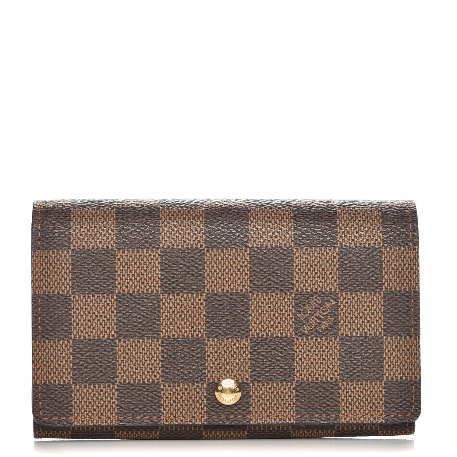 Louis Vuitton Damier Ebene Porte-Monnaie Tresor Wallet 1 of 8