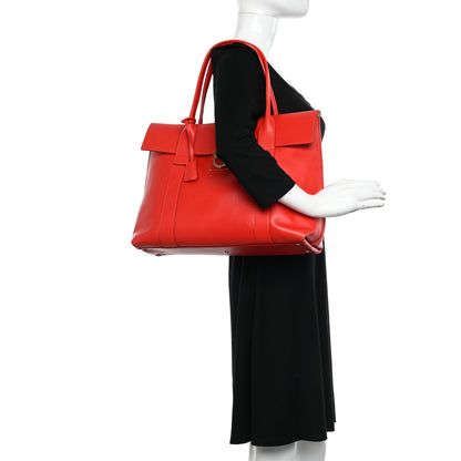 Salvatore Ferragamo Calfskin Large Sookie Satchel Red 2 of 12