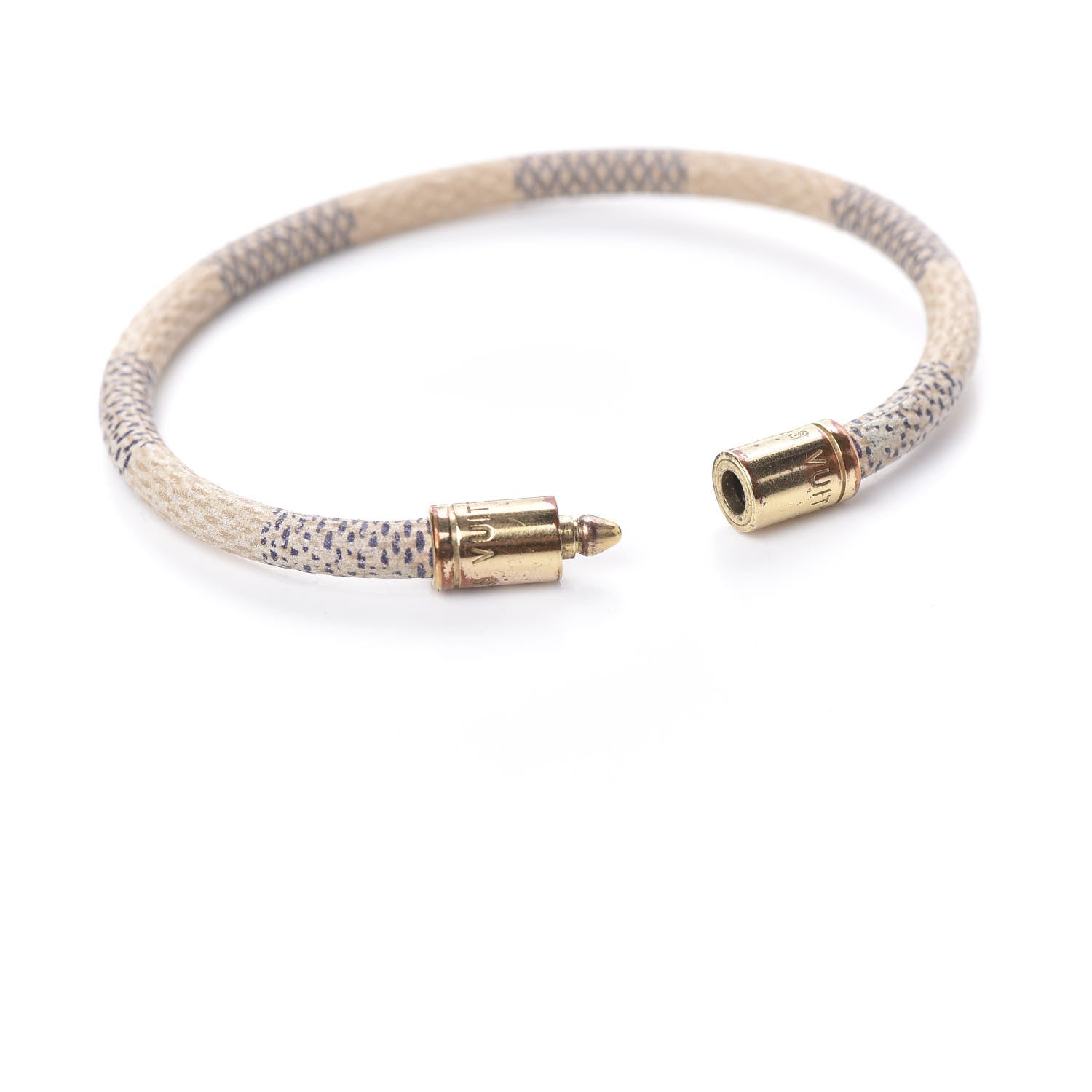 Louis Vuitton Damier Azur Keep It Bracelet 19 5 of 5